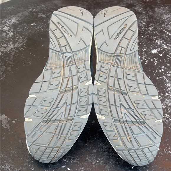 New Balance 991 Men’s White and Gray Sneakers size 11 made in England - Picture 9 of 10